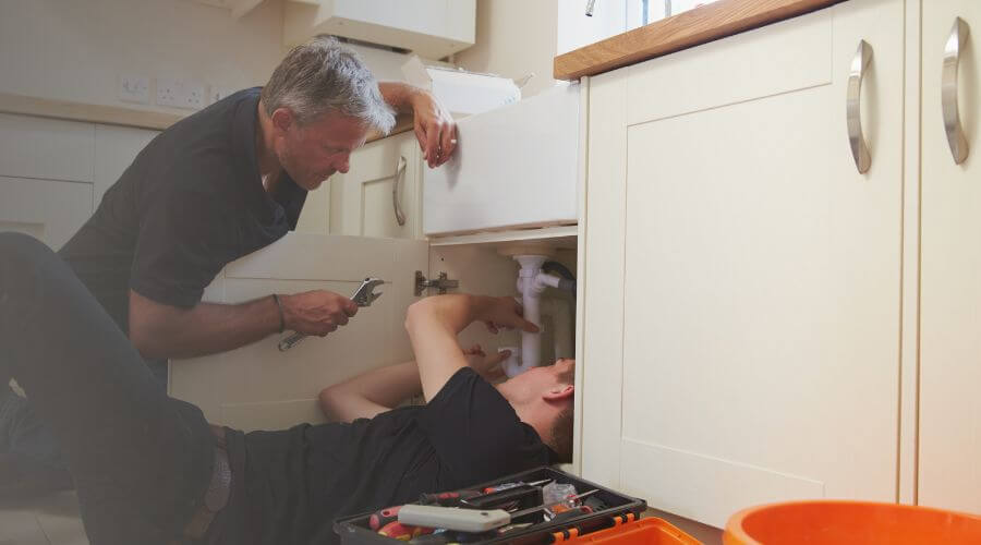 Professional burst pipe repair services in Thornton, KY
